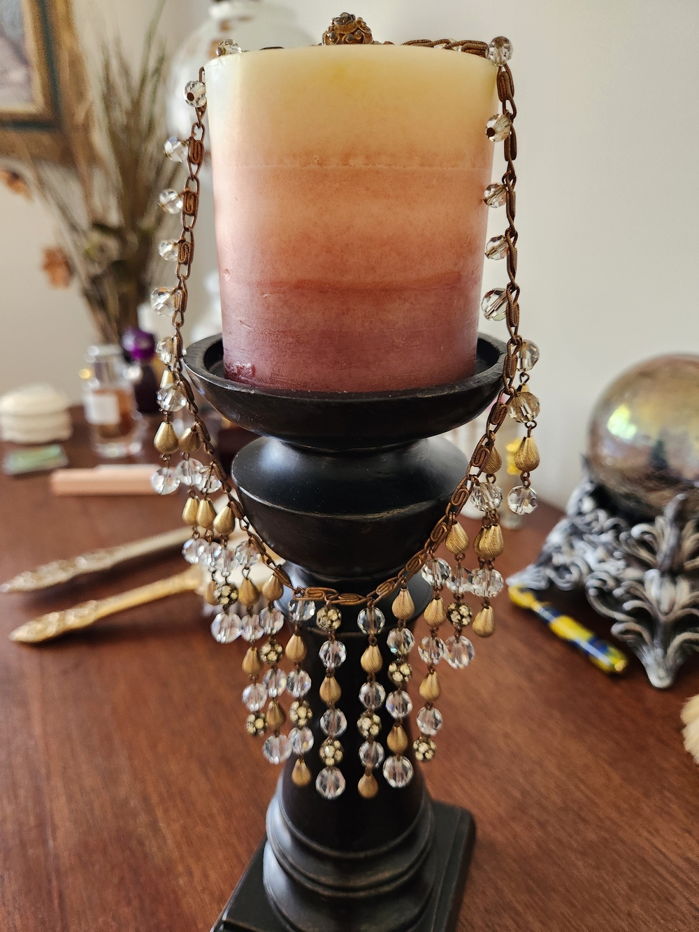 "ORIGINAL BY ROBERT" VINTAGE CRYSTAL NECKLACE